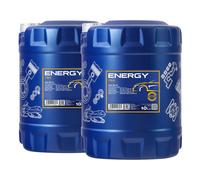 MANNOL Energy 5W-30 Aceite Motor HC Sintético ACEA A3/B4 API SN/CH-4 2x10 L