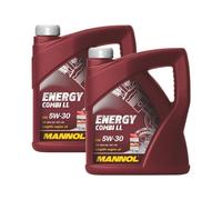 Aceite motor 5L mannol 5W-30 Combi Ll + Mann-Filter filtro para Hyundai IX35 Lm