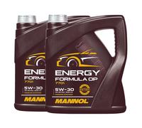 MANNOL Aceite de motor 5W-30 Energy Aceite para motor ACEA C2 ACEA C3 API SP Formula OP 4L