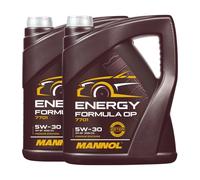 MANNOL Energy Formula OP Aceite De Motor MB 229.5, DEXOS2, 2x5 Litros