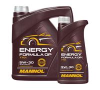 MANNOL Energy Formula OP Aceite De Motor MB 229.5, DEXOS2, 4 + 1 Litro