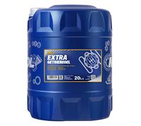 MANNOL Extra getriebeoel 75 W de 90 API GL 4/GL 5 LS, 20 L | Sintético para transmisión, diferenciales y dirección, cumple con API GL-5 LS y MACK GO-J, protección contra el desgaste y la