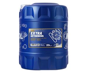 MANNOL Extra getriebeoel 75 W de 90 API GL 4/GL 5 LS, 20 L | Sintético para transmisión, diferenciales y dirección, cumple con API GL-5 LS y MACK GO-J, protección contra el desgaste y la