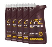 Mannol extreme SAE 5W40 Aceite VW 50200 ,50500 ,MB 229.5 ,BMW LL-01,5x1 Litro