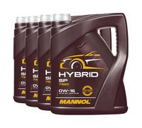 Mannol Hybrid Sp SAE 0W-16 Aceite de Motor, Api Sp RC, Honda, Nissan, Toyota 20