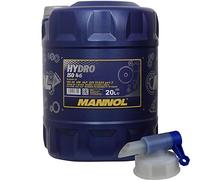Mannol Hydro ISO 46 - Líquido de aceite hidráulico (20 L, MN2102-20, incluye grifo de salida)