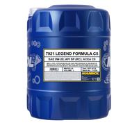 Mannol Legend Fórmula C5 SAE 0W-20 Aceite de Motor, Api Sp RC, 20 Litro