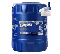 MANNOL Longlife 504/507 Aceite de motor especial API SN ACEA C3 20L con llave