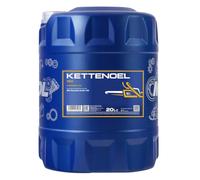 20 Litros Mannol Aceite De Cadena Mineral Aceite De Sierra + Válvula De Drenaje