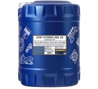 MANNOL MN2101-10 Aceite hidráulico 10L | Aceite hidráulico mineral con protección contra el desgaste para prensas, equipos de construcción y equipos móviles