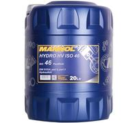 MANNOL Hydro HV ISO 46 LONGLIFE Aceite Hidráulico AIST 126 127 20 L