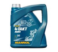 4 (1x4) Litro Mannol 4-Takt Agro SAE 30 Rasenmäheröl, Aceite de Máquina