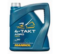 4-Takt Aceite de Motor Tractores Cortacésped Agro SAE 30 Mannol Api Sg 4 Litro