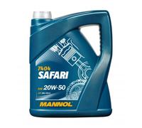 20 (4x5) Litro Mannol 20W-50 Safari Aceite para Api Sn /