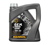 Mannol 7709 o.e.m. 5 W de 30 API SM/CF for Toyota Lexus motorenöl, 4 L)