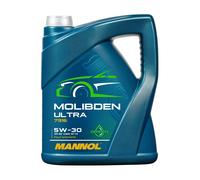 MANNOL Molibden Ultra SAE 5W-30 Aceite Motor 5 L API SQ ACEA C2/C3