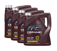 MANNOL Motoröl Ceramic HC-Síntesis 5W-30 Para VW 505 01/505 00 MB 229.51, 16 L