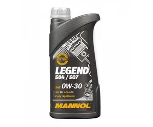 MANNOL NUEVO 07/2023 ACEITE DE MOTOR 0W30 LEGEND 504/507 1 LITRO (7730) (SINTÉTI