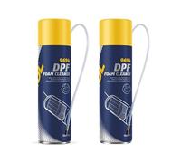 MANNOL | Pack de 2 Limpiadores de Espuma DPF de 500 ml |Regeneración y Mantenimiento Eficaz del Filtro de Partículas Diésel | Rendimiento Óptimo en Entornos Urbanos y Climas Fríos | Motores Diésel