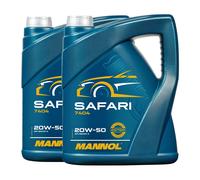 Mannol Aceite de Motor 20W50 Safari Api Sn / Ch- 4 5 Litro Clásico de Época