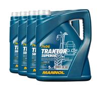 Mannol Tractor Superoil SAE 15W-40 Api Sg , Api CD, 4x5 Litro