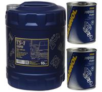 MANNOL TS-1 SHPD 15W-40 Motor Flush Limpiador 10 L Juego Aceite