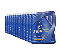MANNOL TS-5 UHPD 10W-40 Aceite De Motor HC Sintético ACEA A3/B4 E7 12x5L