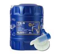 Mannol Aceite de motor diésel Uhpd TS-5 SAE 10W-40 Acea E7 API CH4 CI4 20 L