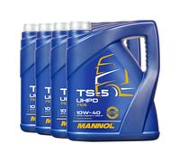 MANNOL TS-5 UHPD 10W-40 Aceite Motor ACEA A3/B4 E7 API CI-4 Plus 5 L