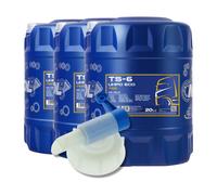 MANNOL TS-6 UHPD 10W-40 Acea E4 Acea E7 Aceite Motor Diésel 3x20L