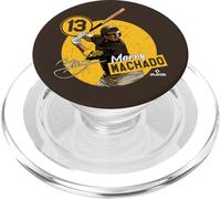 Manny Machado | Jugadores de béisbol de la MLB de San Diego | MLBMAC4056 PopSockets PopGrip para MagSafe