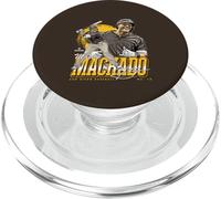 Manny Machado | Jugadores de béisbol de la MLB de San Diego| MLBMMA302N PopSockets PopGrip para MagSafe