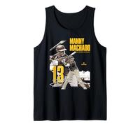 Manny Machado | Jugadores de béisbol de la MLB de San Diego| MLBMMA304N Camiseta sin Mangas
