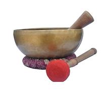 Mano amartillado Carcasa Meditación - Cuenco tibetano 19 cm