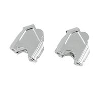 Mano Bar Riser Clip Soporte de extensión para Elevador de Manillar de Motocicleta para B&MW F700GS 2013-2018 F 650GS 2008-2018 Adaptador de extensión Extensiones Manillar(Plata)