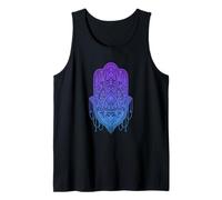 Mano de Fátima/Hamsa/S-XXXL/Esoterismo/Yoga/Meditación Camiseta sin Mangas