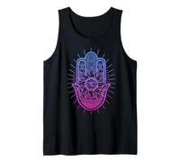 Mano de Fátima/Hamsa/S-XXXL/Esoterismo/Yoga/Meditación Camiseta sin Mangas