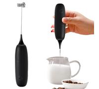 Mano de leche al alcance de la mano - Freque de café retenido | FROTher de leche WHISK | | Milk Frother Handhell | Frother de leche eléctrica | Fabricante de espuma portátil para latas | Batería