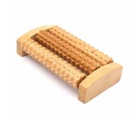 Mano de madera masajeador de rodillos de mano reflexología mano pie espalda cuerpo relaja la atención médica