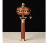 mano de oración, Rueda de oración tibetana, Rueda de oración de mano Rueda de oración budista Arranque Rueda de oración budista Aleación Budismo tibetano Seis palabras Mantra Mano (Color: 3) (Color: 2