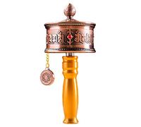 mano de oración, Rueda de oración tibetana, rueda de oración de mano Rueda de oración budista Humo budista tibetano, rueda de oración de trabajo, dispositivo de mano con inscripción