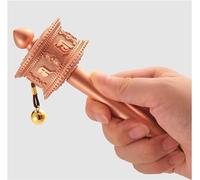 mano de oración, Rueda de oración tibetana, rueda de oración de mano Rueda de oración budista Mango de madera Escrituras de Buda de primera calidad Rueda de oración for relajarse, orar, meditar, (colo