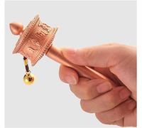 mano de oración, Rueda de oración tibetana, rueda de oración de mano Rueda de oración budista Mango de madera Escrituras de Buda de primera calidad Rueda de oración for relajarse, orar, meditar, (colo