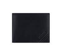 mano Don Antonio Cartera Piel natural 11 cm negro
