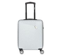 mano Don Carlo 4 ruedas Maleta de cabina 55 cm plateado