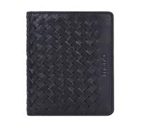 mano Don Luca Cartera Piel natural 12.5 cm negro