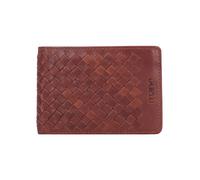 mano Don Luca Cartera Piel natural 12 cm marrón