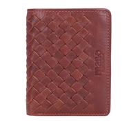 mano Don Luca Tarjetero Piel natural 8 cm marrón