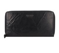 mano Donna Aurona Billetera RFID Piel 19 cm negro