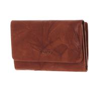 mano Billetera Donna Aurona Piel RFID 14,5 cm marrón